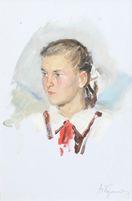 Lot 1168 - Russian School (20th century) Portrait of a...