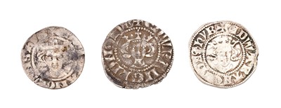 Lot 14 - 3x Edward I Long Cross Pennies; Bristol Mint,...