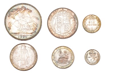 Lot 49 - Collection of Edward VII 1902 Coins,...
