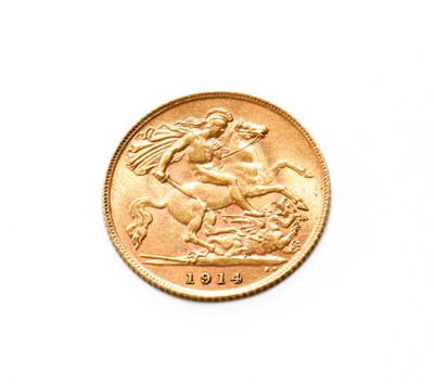 Lot 219 - 1914 Half Sovereign