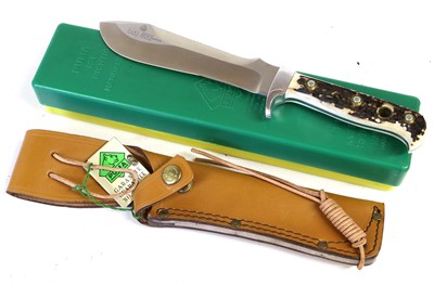 Lot 151 - A Puma White Hunter Knife, the 15.5cm steel...