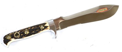 Lot 151 - A Puma White Hunter Knife, the 15.5cm steel...