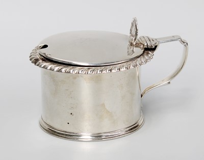 Lot 1107 - A George IV Silver Mustard-Pot, by Charles Fox,...