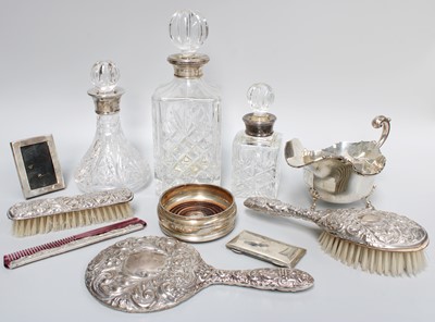 Lot 1083 - A Collection of Assorted Silver, including...