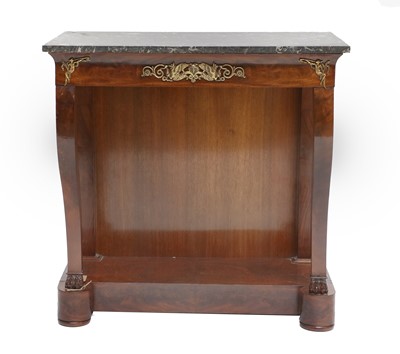 Lot 411 - A 19th Century Mahogany and Gilt Metal Mounted...