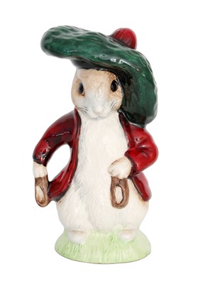 Lot 2208 - Royal Albert Benjamin Bunny, large, painted in...