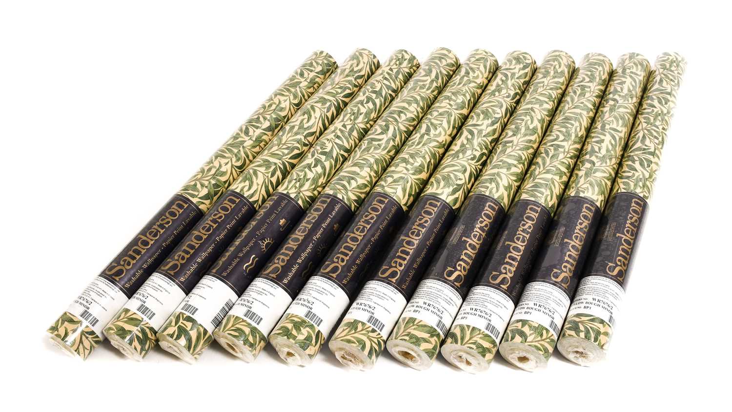 Lot 642 - Ten Rolls of Sanderson Willow Bough Minor...