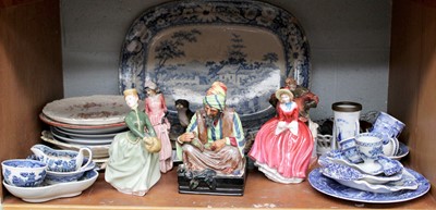 Lot 124 - Royal Doulton Figures and other ceramics