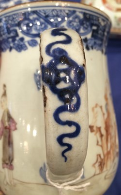 Lot 190 - A Chinese Porcelain Mug, Qianlong, of bell...