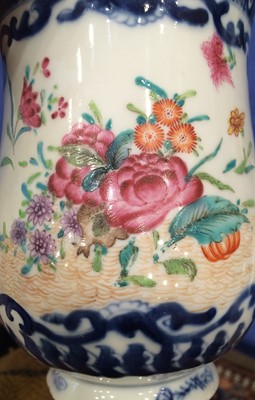 Lot 190 - A Chinese Porcelain Mug, Qianlong, of bell...