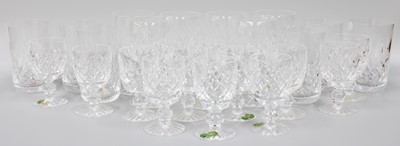 Lot 33 - Waterford Crystal Comprising, six wines, six...