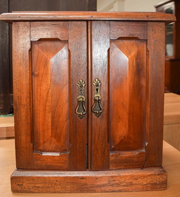 Lot 1468 - A Victorian Mahogany Table Cabinet, fitted...