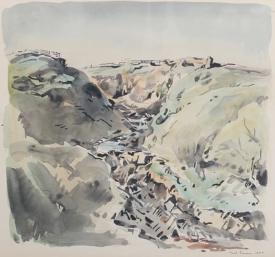 Lot 1164 - Fred Lawson (1888-1968) Dales Landscape Signed...