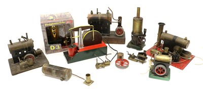 Lot 3387 - Various Live Steam Stationary Engines