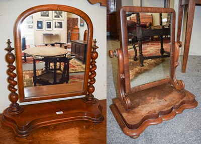 Lot 1325 - Two 19th-century Dressing Table Mirrors;...