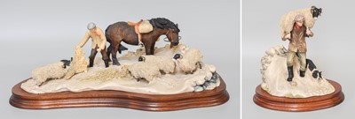 Lot 105 - Border Fine Arts 'Winter Feeding', model No....