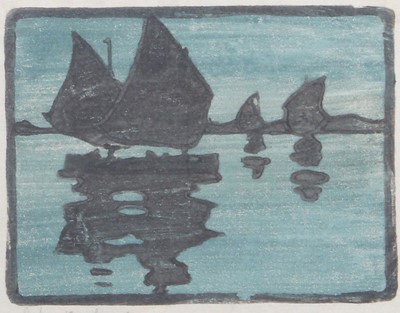 Lot 1200 - Jeka Kemp (1876-1966) Scottish Sailboats by...