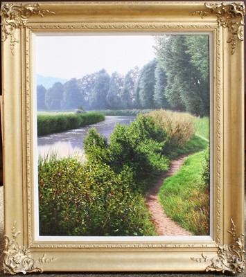 Lot 1211 - Michael James Smith (b.1976) River Chelmer...