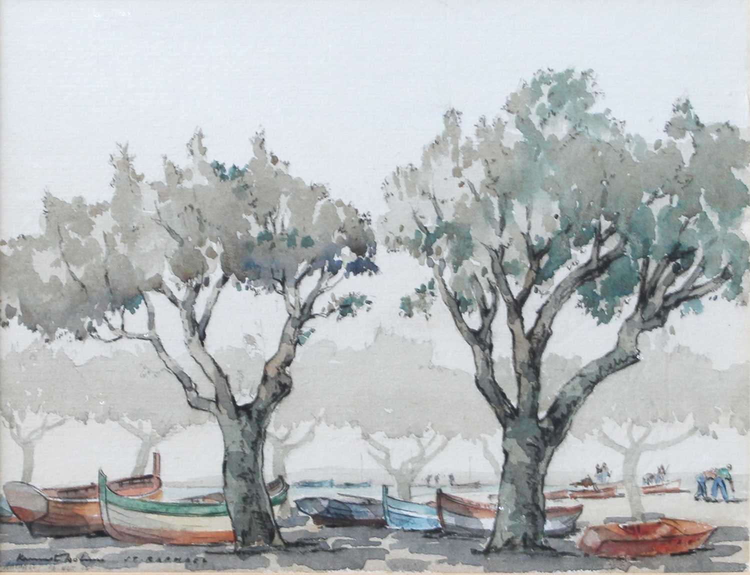 Lot 1162 - Kenneth Holmes (1902-1994) "St. Raphael"...