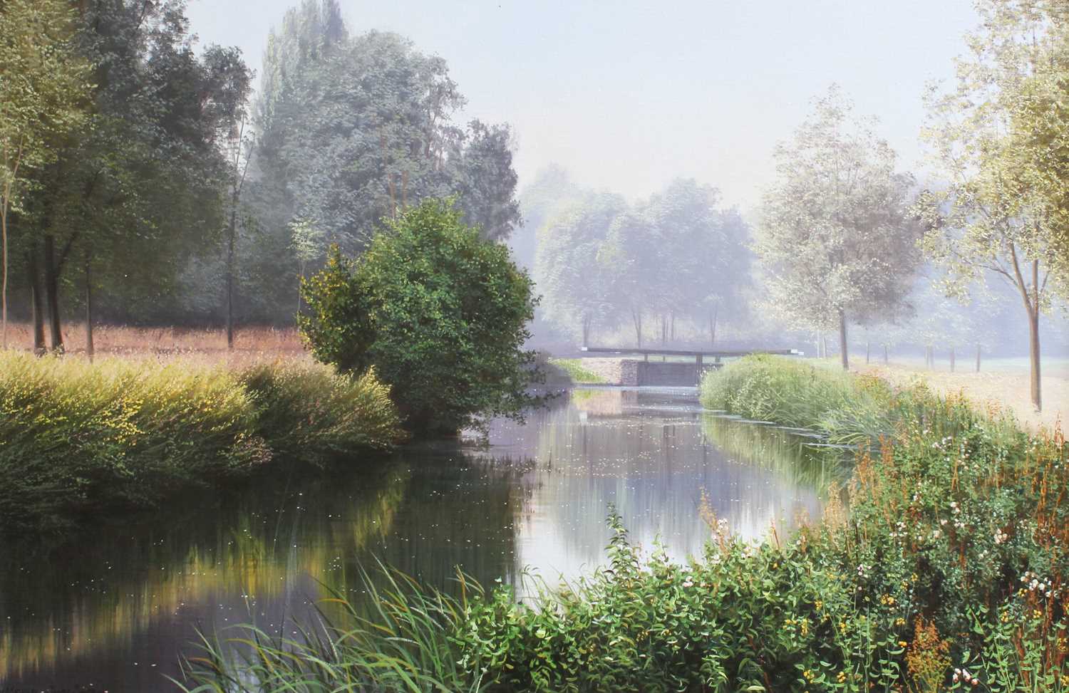 Lot 1210 - Michael James Smith (b.1976) "River Chelmer,