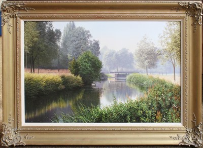 Lot 1210 - Michael James Smith (b.1976) "River Chelmer,...