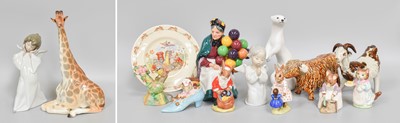 Lot 100 - A Quantity of Ceramic Figures and Models,...