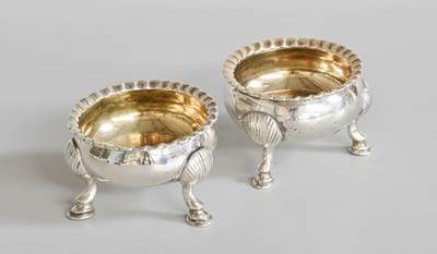 Lot 45 - A Pair of George II Scottish Silver...