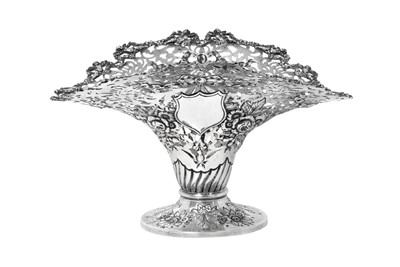 Lot 275 - An Edward VII Silver Basket