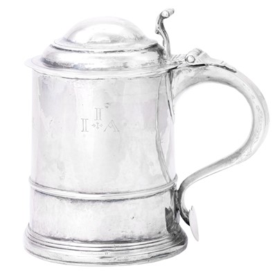 Lot 126 - A George I Silver Tankard