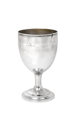 Lot 125 - A George IV Silver Goblet