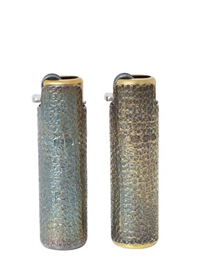 Lot 65 - A Pair of Elizabeth II Silver-Gilt Cigarette-Lighters