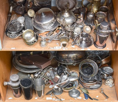 Lot 122 - A Collection of Assorted Silver Plate,...