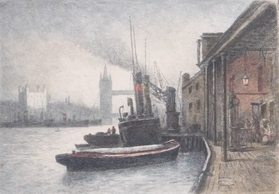 Lot 1139 - Claude Rowbotham (1864-1949) "The Port of...