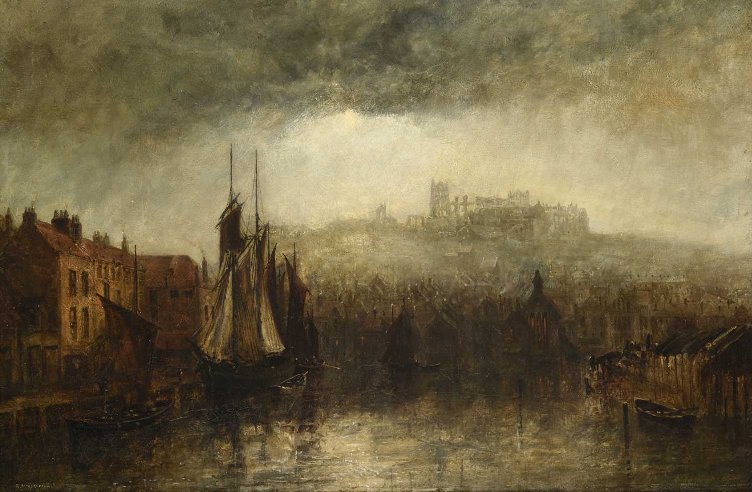 Lot 1104 - Richard Weatherill (fl. 1870-1900) A view