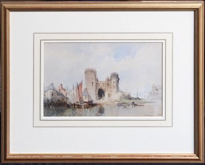 Lot 1144 - Paul Marny (1829-1914) A French Port Signed,...