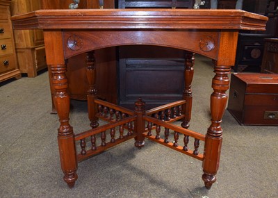 Lot 1408 - A Victorian Mahogany Plant Table, with...