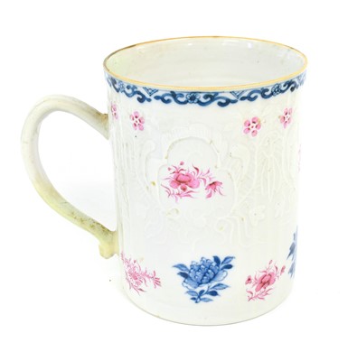 Lot 179 - ~ A Chinese Porcelain Mug, Qianlong, of...