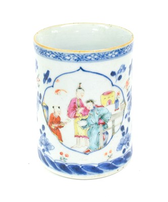 Lot 179 - ~ A Chinese Porcelain Mug, Qianlong, of...