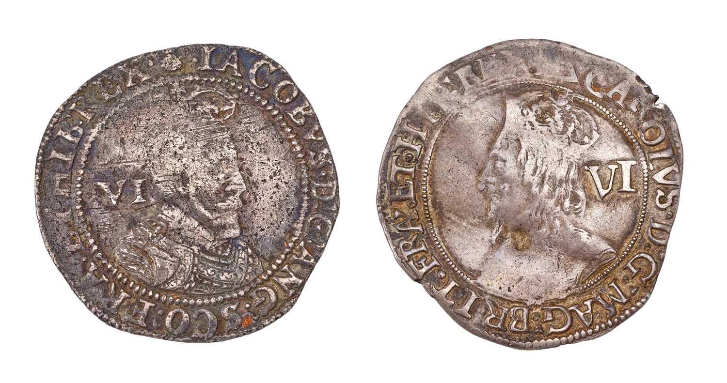 Lot 25 - James I, Sixpence, 1603 (2.87g) first coinage,...