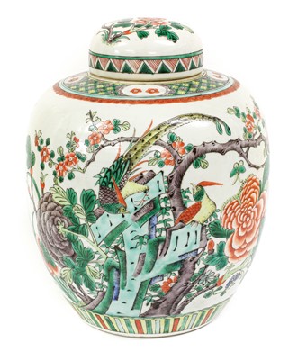Lot 189 - A Chinese Porcelain Jar and Cover, Kangxi...