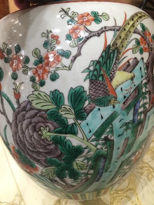 Lot 189 - A Chinese Porcelain Jar and Cover, Kangxi...