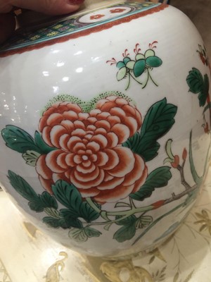 Lot 189 - A Chinese Porcelain Jar and Cover, Kangxi...