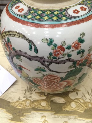 Lot 189 - A Chinese Porcelain Jar and Cover, Kangxi...
