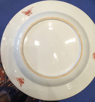 Lot 182 - Three Chinese Porcelain Plates, Qianlong, each...