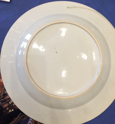 Lot 182 - Three Chinese Porcelain Plates, Qianlong, each...