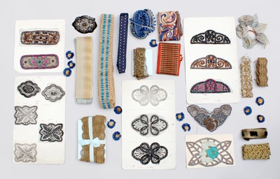 Lot 2315 - Early 20th Century Millinery Trims, Appliqués...