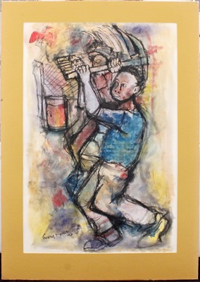 Lot 1045 - Godfrey Nadba (b.1947) South African "Waiting...