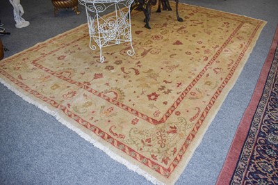 Lot 1270 - Ziegler Design Carpet, the pale wheat field of...