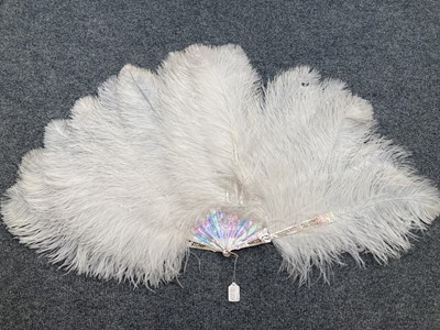 Lot 2053 - Late 19th Century Mother of Pearl Fan, with...
