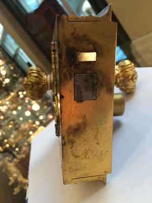 Lot 185 - A Brass and Steel Cavalier Detector Lock, by...